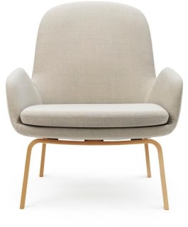 Normann Copenhagen - Era Lounge Chair Low - Wood Legs